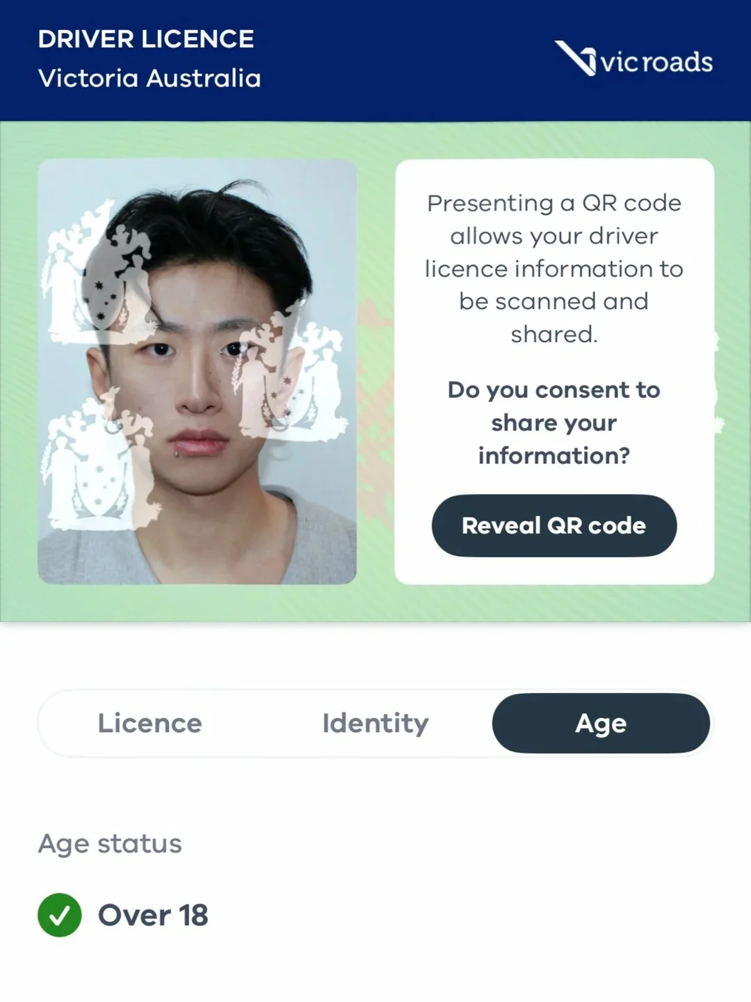 Australian digital licence